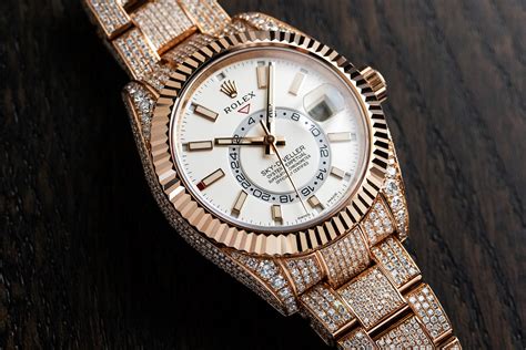 how much is a diamond rolex watch